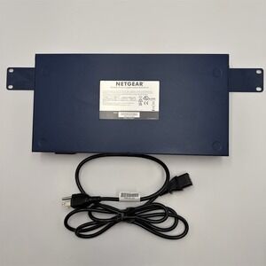 NETGEAR ProSafe 24-Port Gigabit Ethernet Switch Unmanaged Rackmount w/‎